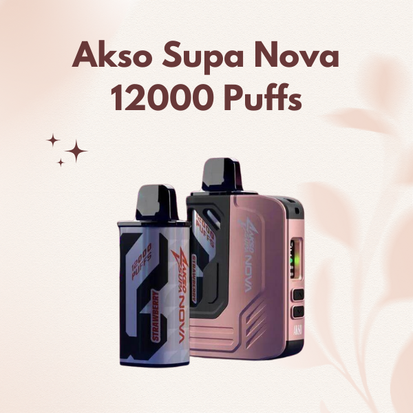 Akso Supa Nova 12000 Puffs