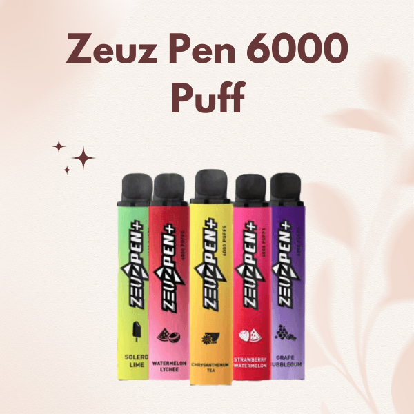 Zeuz Pen 6000 Puff