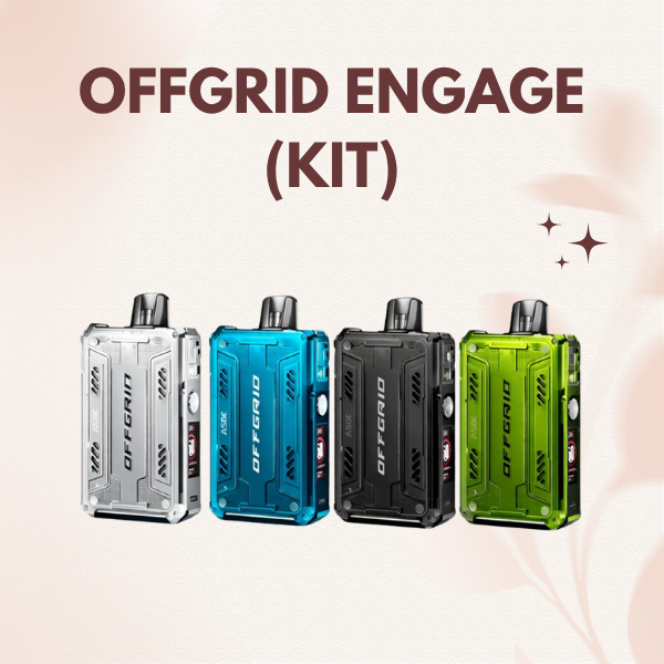 ASDF Offgrid Engage Starter Kit Hyper Performance Open Pod System Vape Device