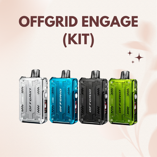 ASDF Offgrid Engage Starter Kit Hyper Performance Open Pod System Vape Device