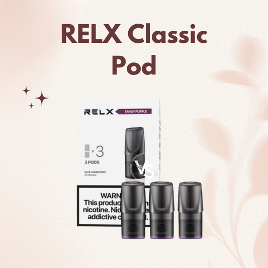 RELX Classic Pod all flavors collection for universal devices