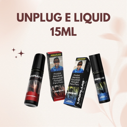 UNPLUG 15ML E-Liquid Bottle by ASDF VAPETAPE for Offgrid Reload Pods